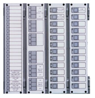 Panele wskaźników - 24 zielone LED 3-24G