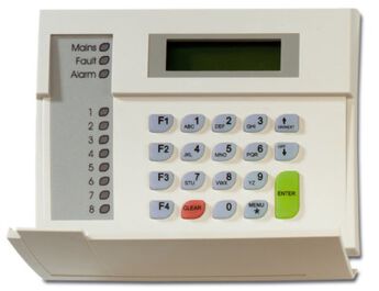 Manipulator LCD 2*16 znaków/8 LED obszarów ATS1100