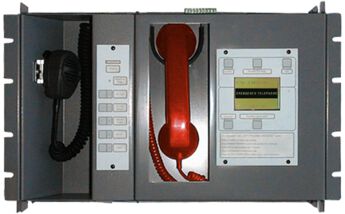 Panel nagłośnienia EST-3 i telefonów pożarowych 3-ASU/FT