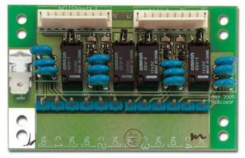 Moduł 4 wyjść przekaźnikowych typu NO/NC do centrali i ekspanderów ATS1201 - PCB ; ATS1810